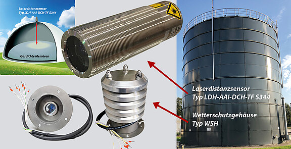 Laserdistanzsensoren für extreme Bedingungen