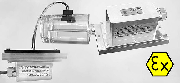 Füllstandsmessung auf transparente Flüssigkeiten